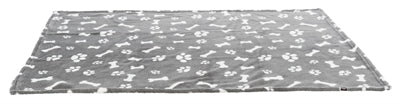 Trixie Hondendeken Kenny Fleece Bot / Pootjes Grijs 75X50 Cm