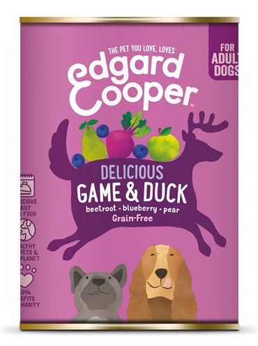 Edgard & Cooper Wild / Eend Blik Graanvrij 6X400 Gr