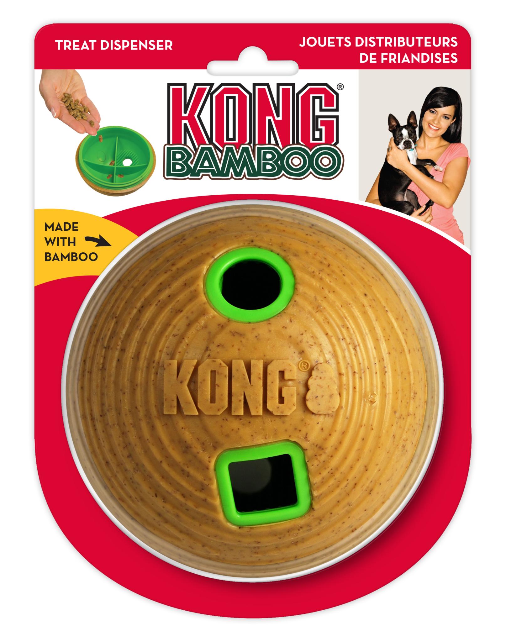 Kong Bamboo Feeder Bal Voerbal 12X12X12 Cm
