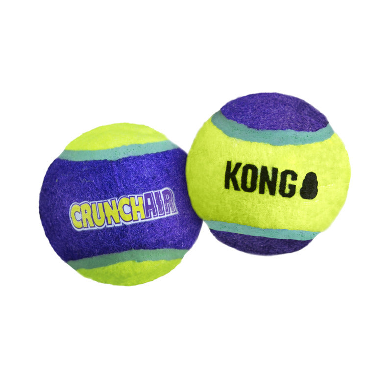 Kong Crunchair Tennisballen 6,5X6,5X6,5 Cm 3 St