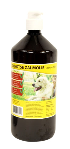 Utopia Diertotaal Zalmolie Naturel Met Pompje 500 Ml