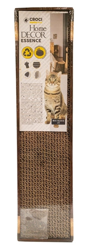 Croci Krabplank Homedecor Wenge Houtprint Donkerbruin 48X12,5X5 Cm