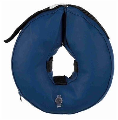 Trixie Beschermkraag Opblaasbaar Blauw Xxs 14-18X6,5 Cm