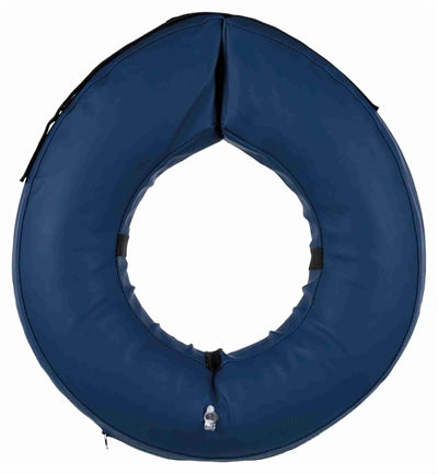 Trixie Beschermkraag Opblaasbaar Blauw Xxs 14-18X6,5 Cm