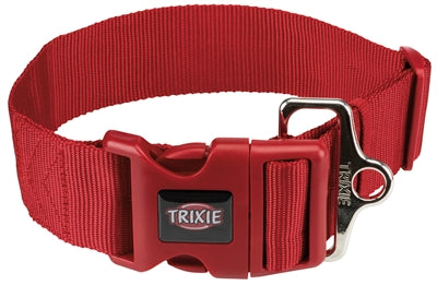 Trixie Halsband Hond Premium Rood 25-40X1,5 Cm