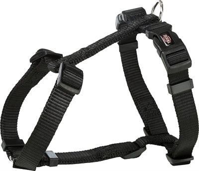 Trixie Hondentuig Premium H-Tuig Zwart 60-87X2,5 Cm