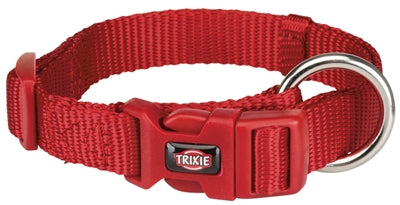 Trixie Halsband Hond Premium Rood 25-40X1,5 Cm