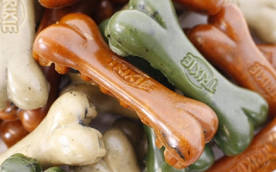 Trixie Denta Fun Veggie Bot Honingraat Assorti 8,5 Cm 60 St