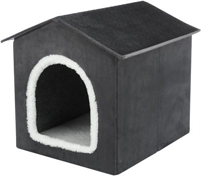Trixie Hondenmand / Kattenmand Huis Livia Grijs / Wit 50X50X54 Cm