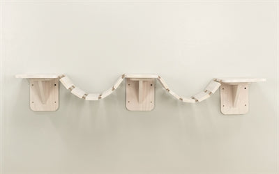 Trixie Klim / Klauterladder Wand Wit 150X30 Cm