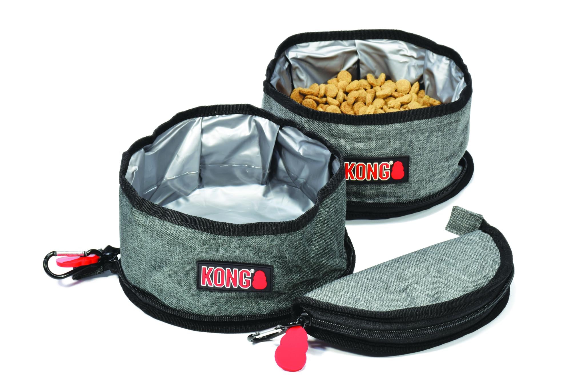 Kong Opvouwbare Drink- / Voerbak 2 Ltr