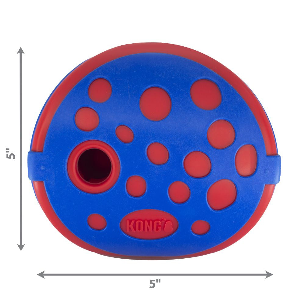 Kong Rewards Wally Blauw / Rood 12,5X12,5X12,5 Cm