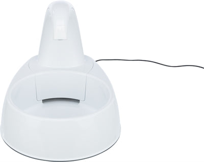 Trixie Drinkfontein Curved Stream Kunststof Wit 25X35X24,5 Cm 2,6 Ltr