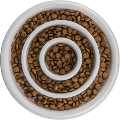 Trixie Voerbak Slowfeeding Kunststof / Tpr Assorti 16 Cm 300 Ml