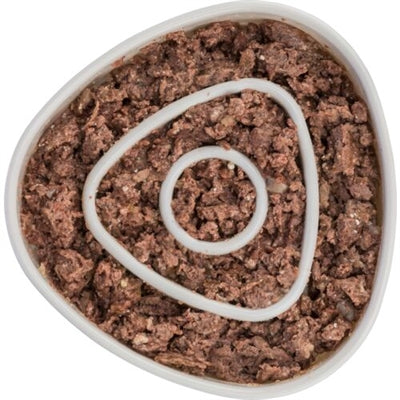 Trixie Voerbak Slowfeeding Kunststof / Tpr Grijs 15X15 Cm 350 Ml