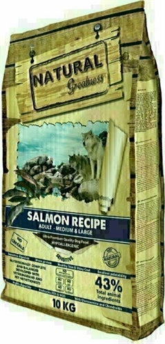 Natural Greatness Salmon Recipe Sensitive Medium / Large 2 Kg