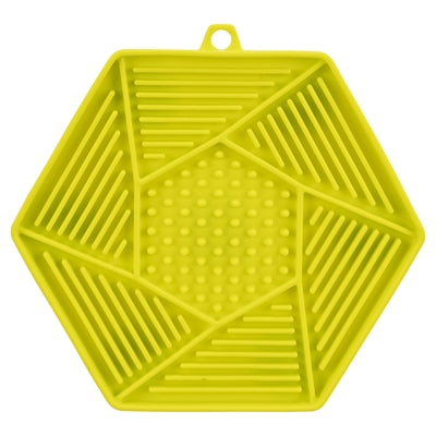 Trixie Lick'n'snack Mat Met Zuignappen Siliconen Salie 17 Cm