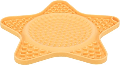 Trixie Lick'n'snack Mat Ster Siliconen Geel 23,5 Cm