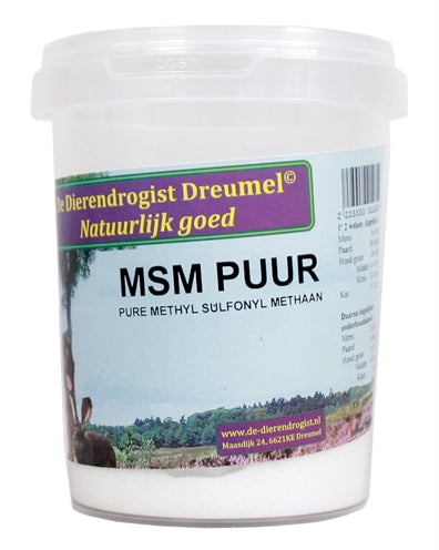 Dierendrogist Msm Puur Poeder 250 Gr