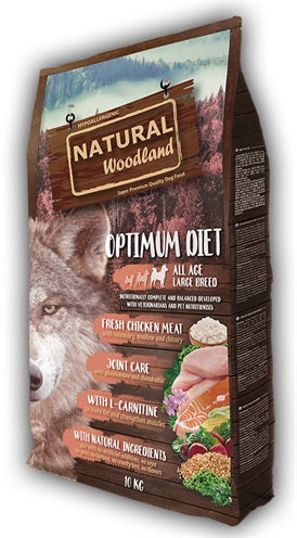 Natural Woodland Optimum Large Breed Diet 10 Kg
