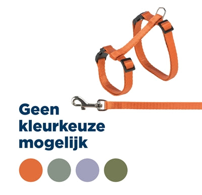 Trixie Kattentuig Met Riem Assorti 34-57 Cm/13Mm 120 Cm
