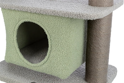 Trixie Kitten Krabpaal Lunito Grijs / Mintgroen 71 Cm