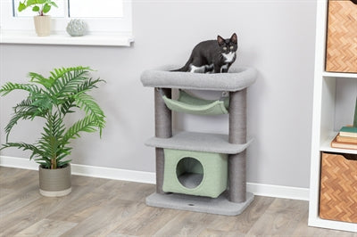 Trixie Kitten Krabpaal Lunito Grijs / Mintgroen 71 Cm