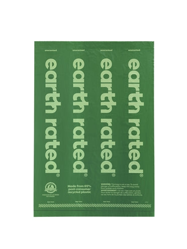 Earth Rated Poepzakjes Geurloos Gerecycled 8X15 St
