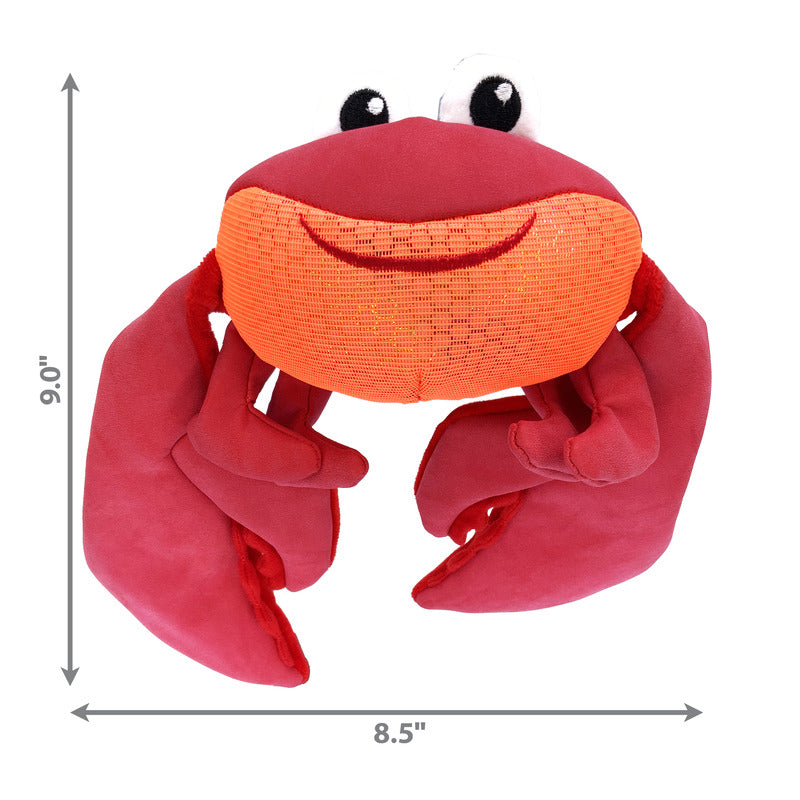 Kong Shimmy Shakers Krab Rood 15X43X7,50 Cm