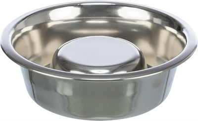Trixie Voerbak Hond Slow Feeding Rvs 17 Cm