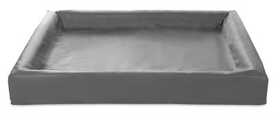 Bia Bed Kunstleer Hoes Hondenmand Grijs Bia-7 120X100X15 Cm