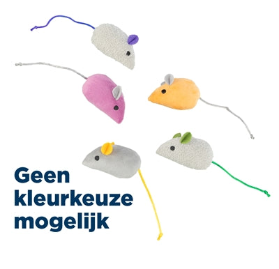 Trixie Kattenspeelgoed Muis Pluche Met Catnip 5 Cm