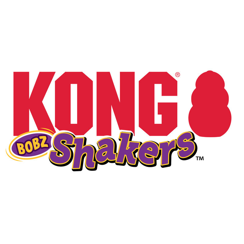 Kong Shakers Bobz Giraf Met Piep Bruin 30,5X16X9 Cm