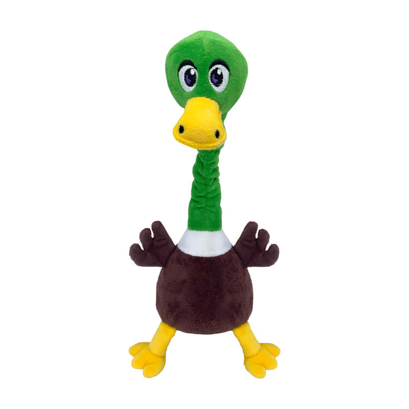Kong Shakers Bobz Eend Met Piep Groen 29X10X9 Cm