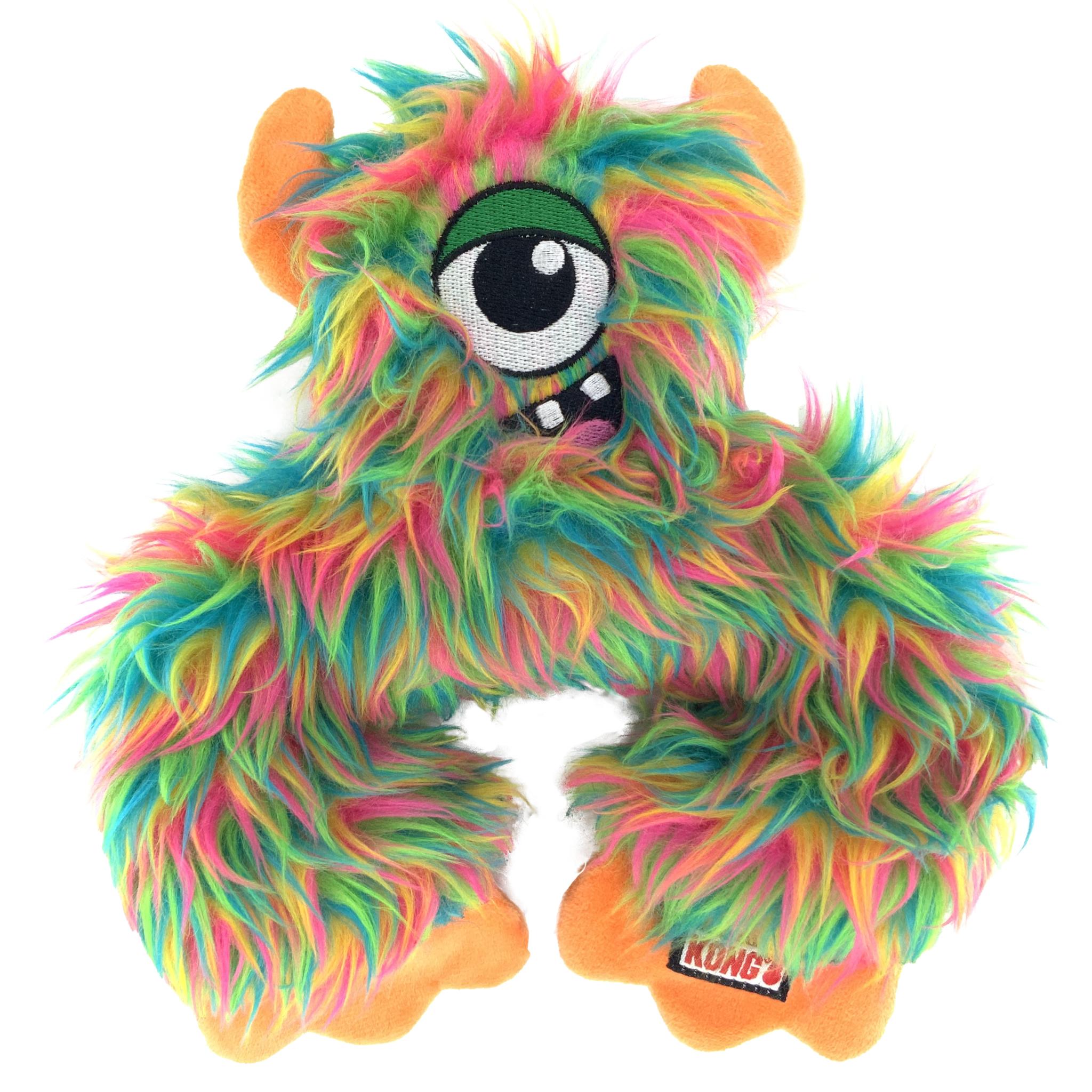 Kong Frizzle Frazzle Met Piep En Kreukelgeluid Verstevigd 23X21X6 Cm