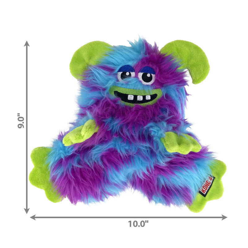 Kong Frizzle Razzle Met Piep En Kreukel Geluid Verstevigd 20X25X6 Cm