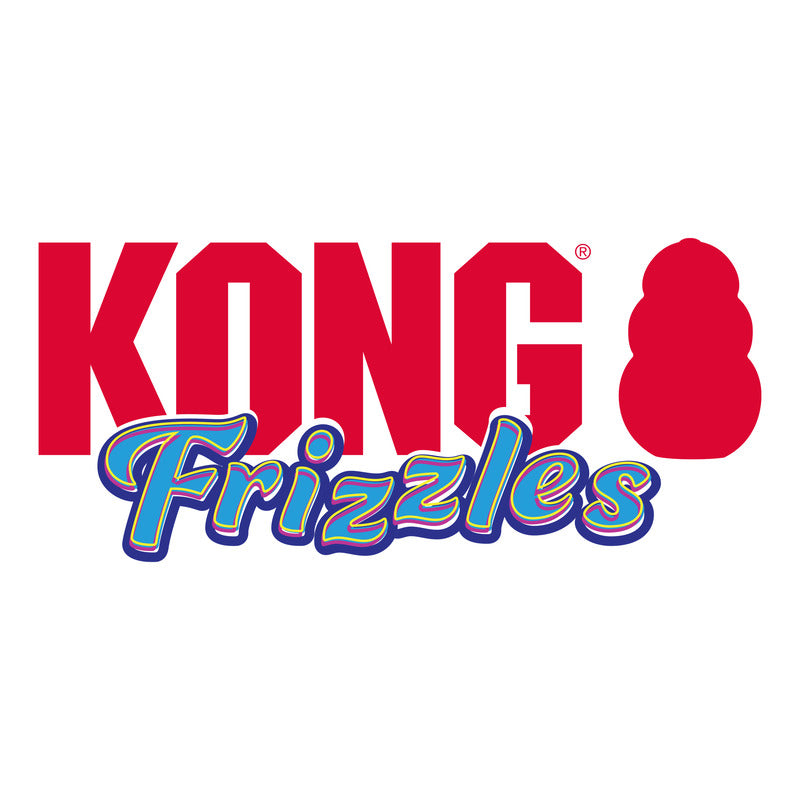 Kong Frizzle Razzle Met Piep En Kreukel Geluid Verstevigd 20X25X6 Cm