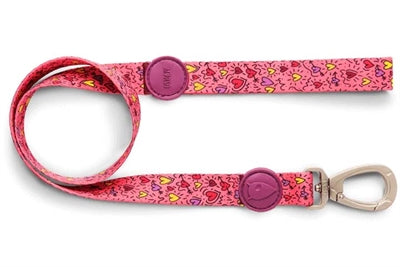 Morso Hondenriem Gerecycled Pink Think Roze 120X1,5 Cm Tot 6 Kg