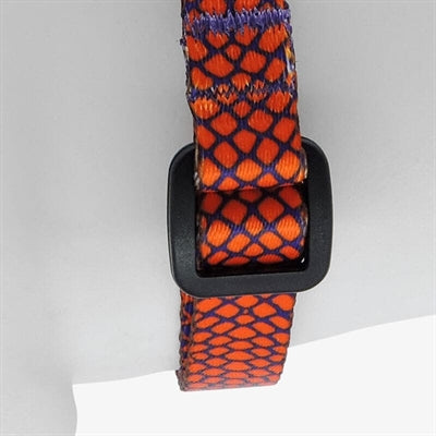 Morso Mini Hondentuig Verstelbaar Gerecycled Urban Lizard Rood 24-32X1,5 Cm