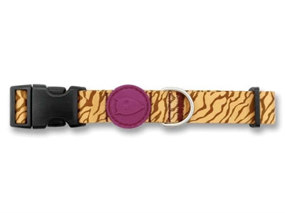Morso Halsband Hond Gerecycled Jungle Drum Oranje 30-42X1,5 Cm