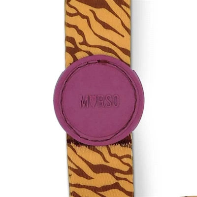 Morso Hondenriem Gerecycled Jungle Drum Oranje 120X1,5 Cm Tot 6 Kg