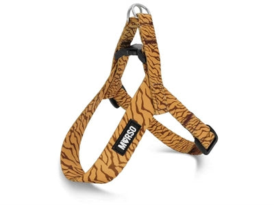 Morso Mini Hondentuig Verstelbaar Gerecycled Jungle Drum Oranje 24-32X1,5 Cm