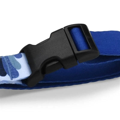 Morso Hondentuig H-Tuig Gerecycled Splash Blauw 40-55X1,5 Cm