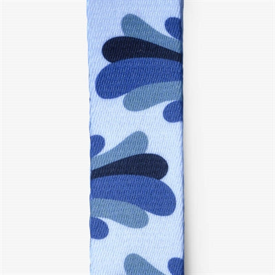 Morso Mini Hondentuig Verstelbaar Gerecycled Splash Blauw 24-32X1,5 Cm
