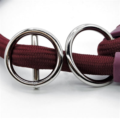 Morso Half Slip Halsband Hond Soft Rope Gerecycled Plum Paars 45X1 Cm