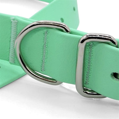 Morso Halsband Hond Waterproof Gerecycled Carribean Green Groen 23-31X1,5 Cm