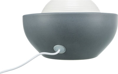 Trixie Vital Dome Drinkfontein Keramiek Grijs / Wit 1,5 Ltr 20X10X20 Cm