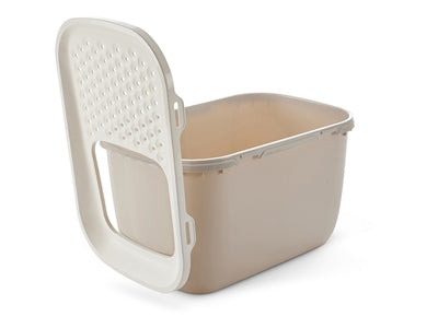 Savic Kattenbak Hop In Giant Wit / Mokka 74X50X43,5 Cm