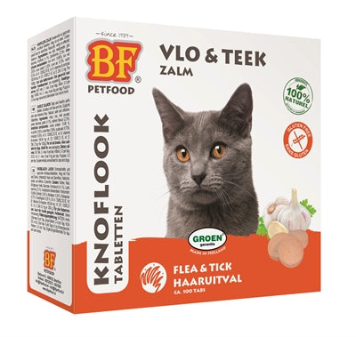 Bf Petfood Kattensnoepjes Knooflook Zalm 100 St