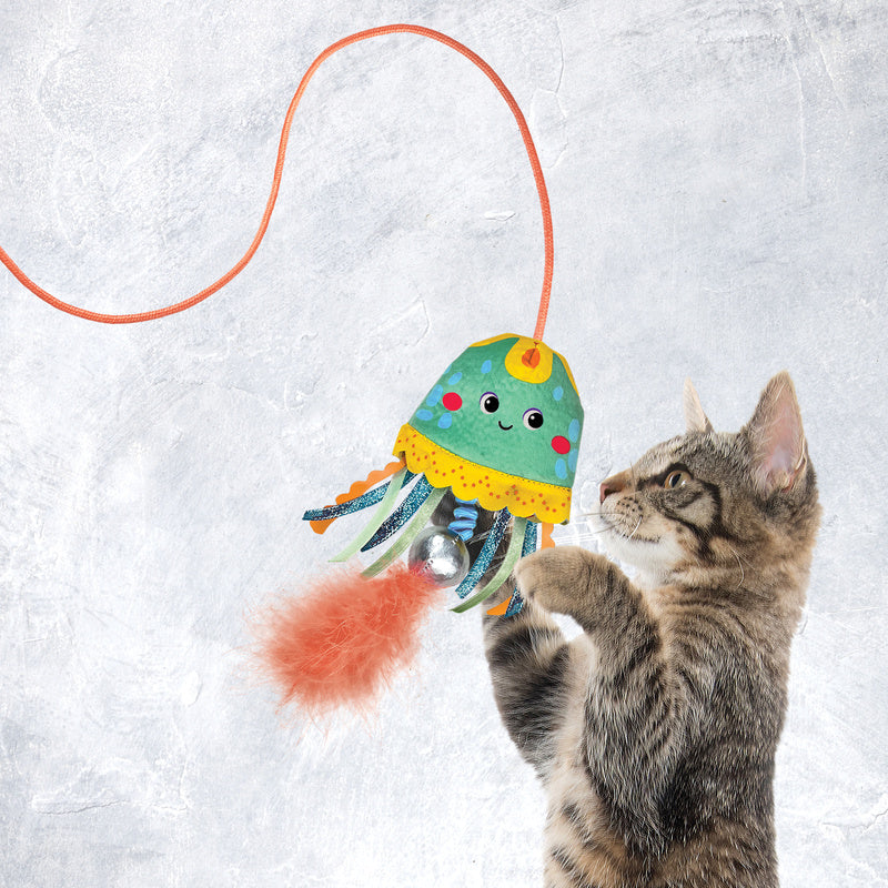 Kong Cat Teaser Jellyfish Assorti 81 Cm